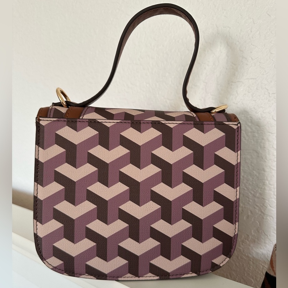 Print Crossbody With Pattern Webbed Shoulder Stra… - image 6